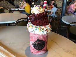 Dutch chocolate ice cream, brownie, milk chocolate swirl. Milkshake Red Velvet Picture Of The Toothsome Chocolate Emporium Savory Feast Kitchen Orlando Tripadvisor