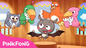 Birds On The Bat The Bat The Beast And The Bird Aesop S Fables Pinkfong Story Time For Children Aesops Fables Cartoons Story Story Time