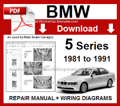 Maybe you would like to learn more about one of these? Bmw 5 Series Workshop Service Repair Manual