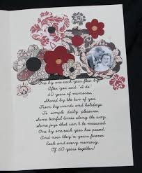 60th Anniversary Card Wedding Anniversary Poems Happy 60th Anniversary Anniversary Poems