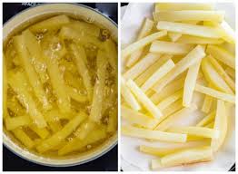 You can use a fork to test to see if they are tender enough. Homemade French Fries Baked Or Fried The Cozy Cook
