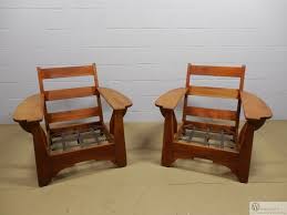 Pair Cushman Colonial Club Chairs With Paddle Arms Colonial Furniture Chair Club Chairs