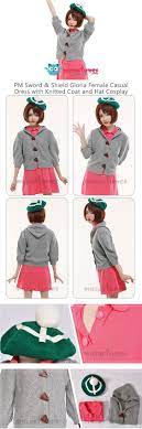 Gloria Costume Pokemon Sword And Shield Cosplay Outfits For Sale Knitted Coat Cosplay Outfits Knitted