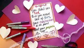 Glue and stitch your embellishments to the patterned paper, then glue the finished piece to the front of the card to hide the backside of the. A Valentine S Critique Game Your Students Will Love The Art Of Education University