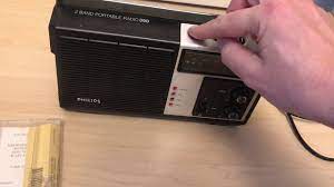 Philips 390 vintage radio - YouTube