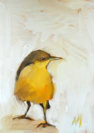 Yellow Wagtail Open Edition Print By Moulton 5 X 7 Inch Art Birds Painting Painting