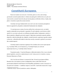 (1) din constitutia româniei, republicata, „presedintele româniei desemneaza un candidat pentru functia de. Doc Constitutii Europene Teodor Alexandru Mihalache Academia Edu