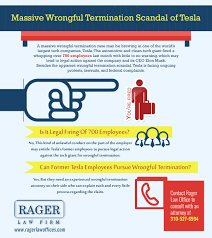 A Massive Wrongful Termination Case May Be Brewing In One Of The World S Largest Tech Companies Tesla The Automotive And Clean Tech G Law Firm Attorneys Tesla