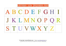 letter chart a z pdf uppercase capital alphabet abc chart