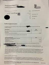 Das musst du über die kraftfahrzeugsteuer wissen. Kfz Steuer Zoll Bank Bankkonto Kfz Steuer