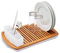 Contemporary Dish Racks By The Container Store Maybe This Is The Low Profile Dish Rack I M Looking For Estantes De Platos Secaplatos Platos De Plastico