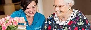 Wir engagieren uns für pflegebedürftige Menschen.