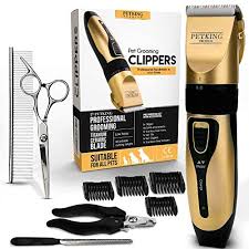 Grammatisch, dieses wort clippers ist ein substantive. Petking Leise Hundeschermaschine Schermaschine Hund Profi Tierhaarscheidemaschine Fur Hunde Haarschneidemaschine Katzen Haustier Elektrische Wiederaufladbare Schnurlosen Tierhaarschneider Dog Clippers Amazon De Haustier
