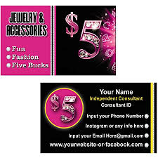 Then, customize your jewelry business card design in our studio. Amazon Com Custom Jewelry Business Cards 2 X3 5 For Papa Independent Consultant Jewelry And Accessories Promotional Items Customize With Your Own Info Office Products