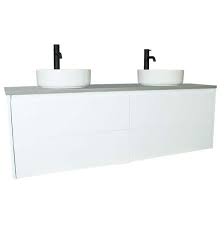 Builders surplus kitchen & bath cabinets. Wall Hung Vanity 1500mm Gloss White Highgrove Bathrooms