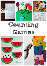 25 Fun Counting Games For Preschool And Kindergarten Preschool Activities Math Activities Preschool Math For Kids