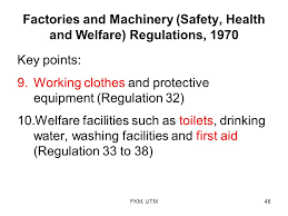 (3) the minister may by order suspend* the operation of the whole or any of the provisions of this act in any state and may at any time revision of laws (rectification of factories and machinery act 1967) order 2003. Factories And Machinery Act 1967 Fma 1967 Ppt Video Online Download