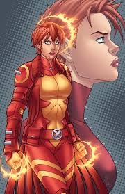 Mitologia en el Mundo del Comic: Ficha de Rachel Grey Summers alias Marvel  Girl/Phoenix/Prestige/Askani