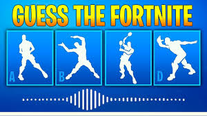 Share the best gifs now >>>. Guess The Fortnite Dance Name By The Sound Music 2 Fortnite Challenge Youtube