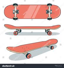 Red Skateboard From Various Angles Color Vector Illustration Ad Affiliate Angles Skateboard Red Illustrati Skateboard Color Vector Vector Illustration