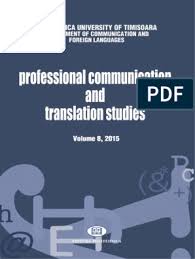 Hier stehen ihnen alle formulare rund um eröffnung und verwaltung ihres kontos oder depots bei der consorsbank online zur alle formulare auf einen klick anträge, vollmachten, änderungen & co. Professional Communication And Translation Studies 8 2015 Doctor Of Philosophy English Studies