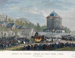 20 junio 1791, el rey, luis xvi, intenta huir del país y es detenido en varennes. Blog De Historia Del Mundo Contemporaneo La Huida Del Rey Y Sus Consecuencias