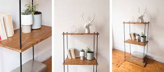 Inspirées du style decoration retro et du style industriel , toutes nos étagères industrielles offrent une structure rigide et etagere : Diy Pour Fabriquer Une Etagere Industrielle En Metal Et Bois 18h39 Fr