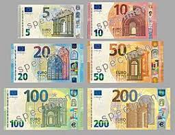 500 euro schein von österreich, vorderseite und rückseite [motiv architektur des 20. Eurobanknoten Wikipedia