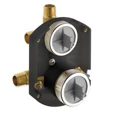 Delta Multichoice Universal Rough In Kit With Integrated Diverter And Stops R22000 Ws The Home Depot Shower Diverter Delta Faucets Shower Valve