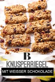 Knusperriegel Rezept Rezepte Lebensmittel Essen Essen
