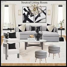 An anish kapoor mirrored wall. How To Get The Look Of A Neutral Living Room Like A Designer Iq Design