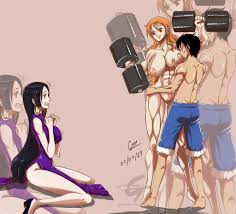 Post 3772129: Boa_Hancock gerardosteel Monkey_D._Luffy Nami One_Piece