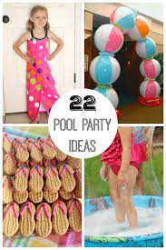 You can play water games, eat plenty have a pool party for a birthday or holiday, or simply celebrate the season. 22 Summer Pool Party Ideas When It S Hot Outside Make And Takes