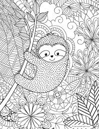 Maybe you would like to learn more about one of these? 13 Cute Sloth Coloring Pages Printable Activities Party Bright