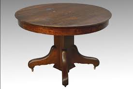 Sold Antique Round Oak Dining Table With Split Base Oak Dining Table Round Oak Dining Table Antique Furniture Living Room