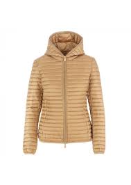 Women S Puffer Jacket Save The Duck Iris12 Biscuit Beige Derna It