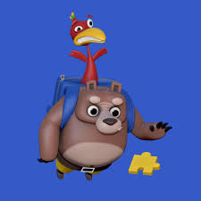Artstation Banjo Kazooie Ben Follygon De Angelis Banjo Kazooie Banjo Mario Characters