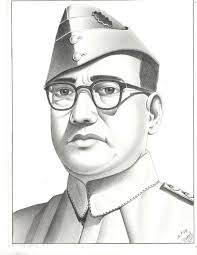 On the occasion, many celebs have remembered the late Subhash Chandra Bose Portrait Pencil Drawing Images Pencil Drawings Subhas Chandra Bose