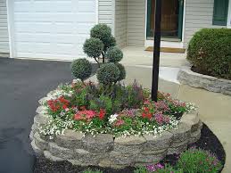 These pom pom tree are customizable and available in all plant varieties. Blue Spruce Pom Pom With Various Annuals Garden Shrubs Garden Shrubs