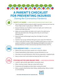 Maybe he watches tv, but since you're not there, you worry. Parent S Guide To Preventing Injuries During Coronavirus Safe Kids Worldwide