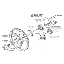 Grant Steering Wheel Boss Adapter Kit Gb4000 Turn Charges