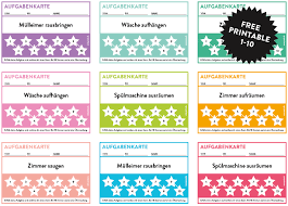 Check out our kinder belohnungstafel selection for the very best in unique or custom, handmade did you scroll all this way to get facts about kinder belohnungstafel? Aufgabenkarten Zum Ausdrucken Yumie Planer Pdf Download Belohnungssystem Kinder Aufgabenkarten Regeln Fur Kinder