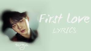 Born march 9, 1993), better known by his stage names suga (stylized as suga) and agust d, is a south korean rapper, songwriter and record producer. Bts Suga First Love Han Rom Eng Lyrics Full Version Youtube