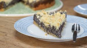 Mohnbrötchen sind nicht so mein fall. Schneller Mohnkuchen Mit Streuseln Und Leckerer Pudding Fullung Youtube