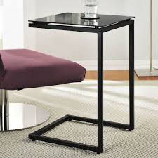 Bonetti C Shaped End Table Furniture C Table End Tables