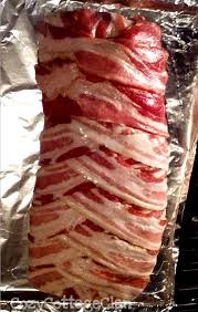 A great tasting pork tenderloin sandwich without all fat and mess of frying. Bacon Wrapped Stuffed Pork Loin Baked Pork Loin Backstrap Recipes Bacon Wrapped Pork Tenderloin