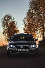 Wallpapers tagged with this tag. Hd Wallpaper Black Audi A4 3 2 Quattro During Golden Hour Car Road Tree Wallpaper Flare