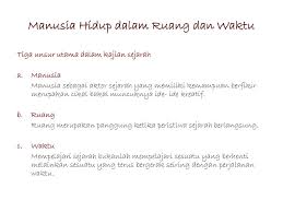 Manusia Dan Sejarah Ppt Download