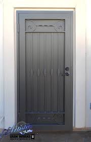 Poppins Wrought Iron Security Screen Door Model Sd0273 Puertas De Metal Diseno De Puerta De Hierro Puertas De Aluminio Exterior