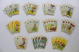 A full listing of card games that are available today such as solitaire and bridge. Vintage Harvey Famous Cartoons Funday Card Game 1950s Famous Cartoons Card Games Cartoon